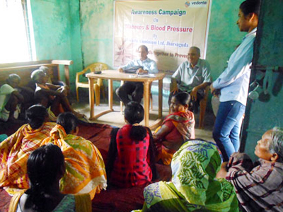 Doorstep Health Tips:Health Camps In Our Peripherial Villages