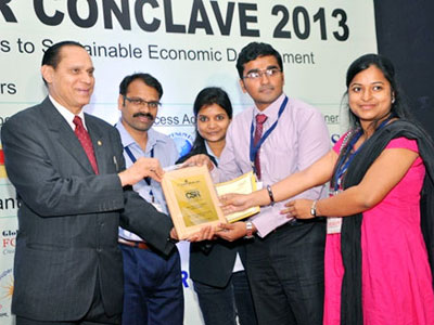 Think Media Csr Practices Award 2013 To Vedanta Limited